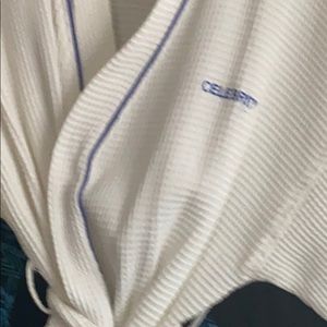 Ladies celebrity cruise bath robe